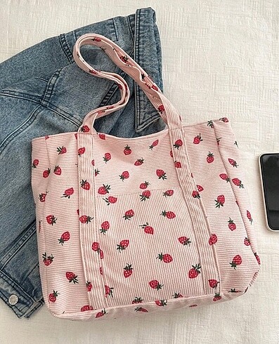 Çilek çanta - Görsel 3