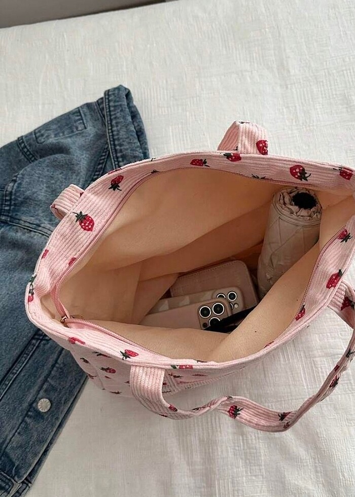 Çilek çanta - Görsel 4