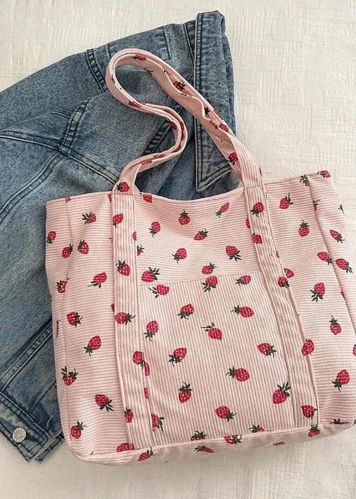 Çilek çanta - Görsel 3