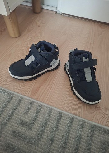 Erkek Çocuk Gri Mavi Cırtlı Kauçuk Bot - Görsel 5