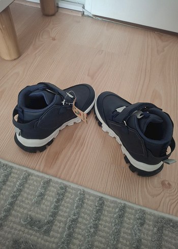 Erkek Çocuk Gri Mavi Cırtlı Kauçuk Bot - Görsel 4