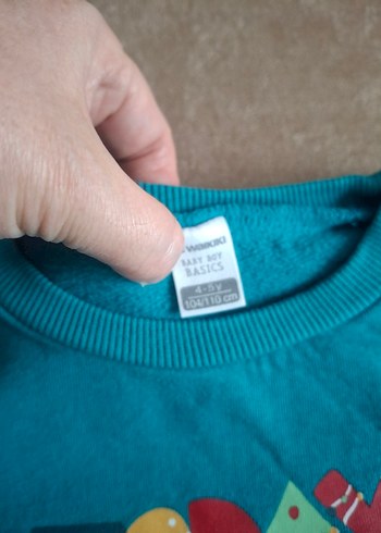 Mavi Erkek Çocuk Sweatshirt - Görsel 3