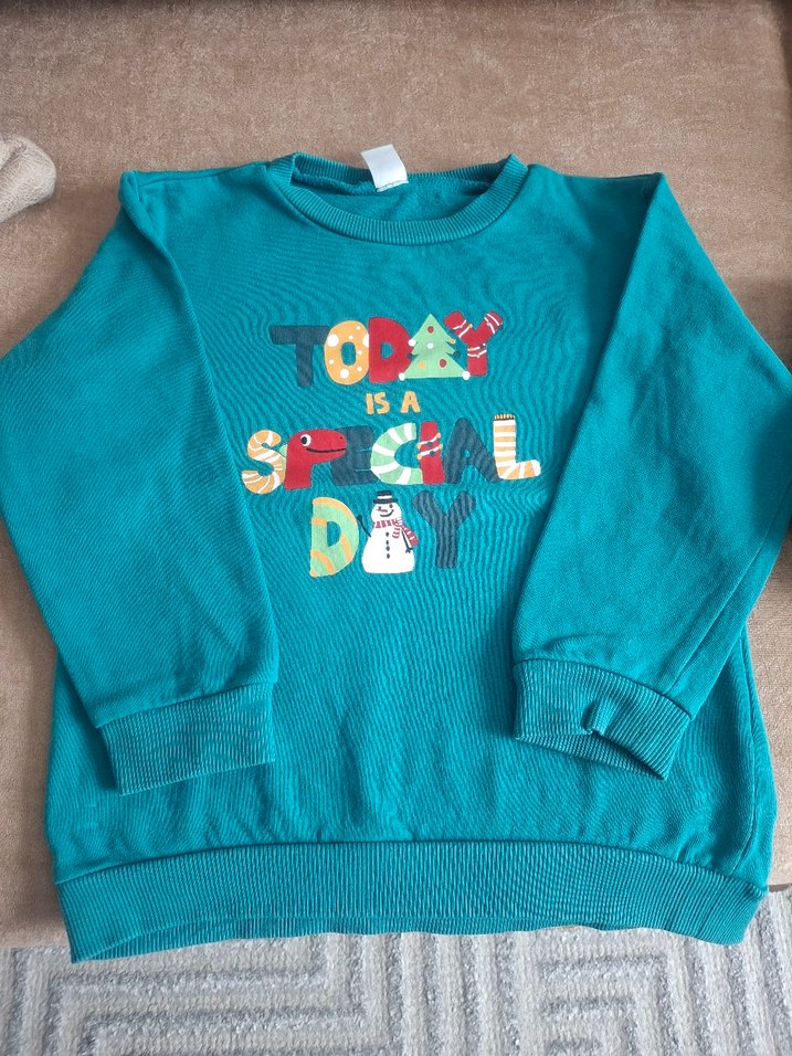 Mavi Erkek Çocuk Sweatshirt - Görsel 2