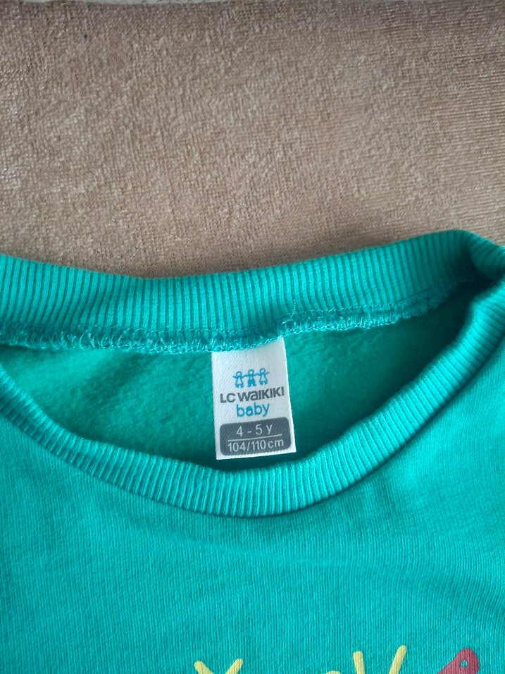 Erkek Çocuk Nakışlı Renkli Sweatshirt - Görsel 4