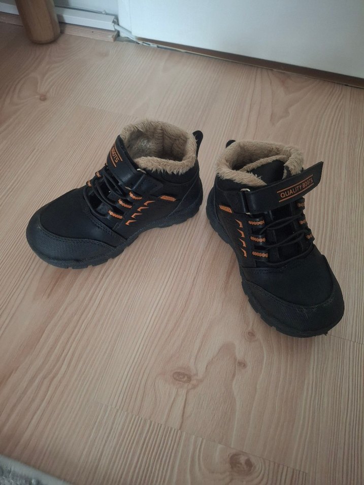 Kahverengi Erkek Çocuk Velcro Bot - Görsel 2