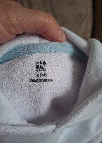 Beyaz GAP Erkek Çocuk Sweatshirt - Görsel 5