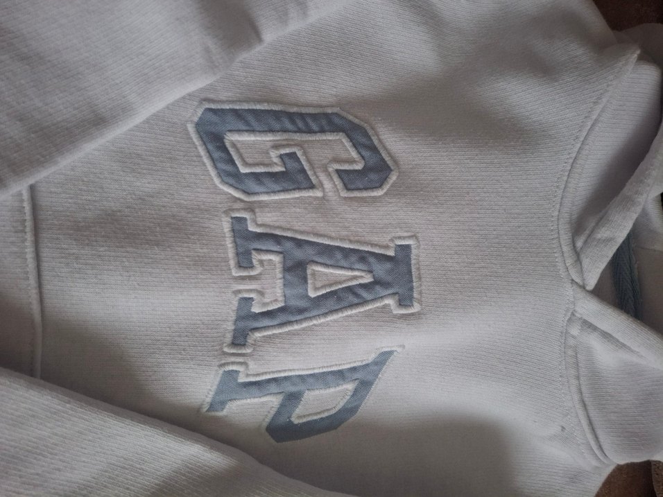 Beyaz GAP Erkek Çocuk Sweatshirt - Görsel 3