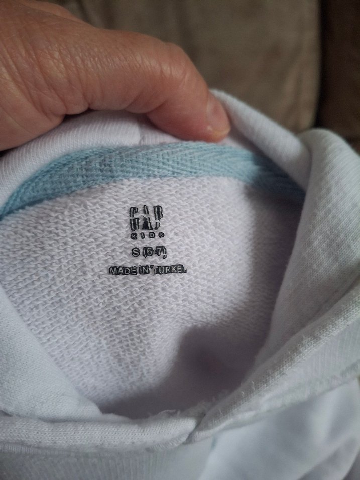 Beyaz GAP Erkek Çocuk Sweatshirt - Görsel 5