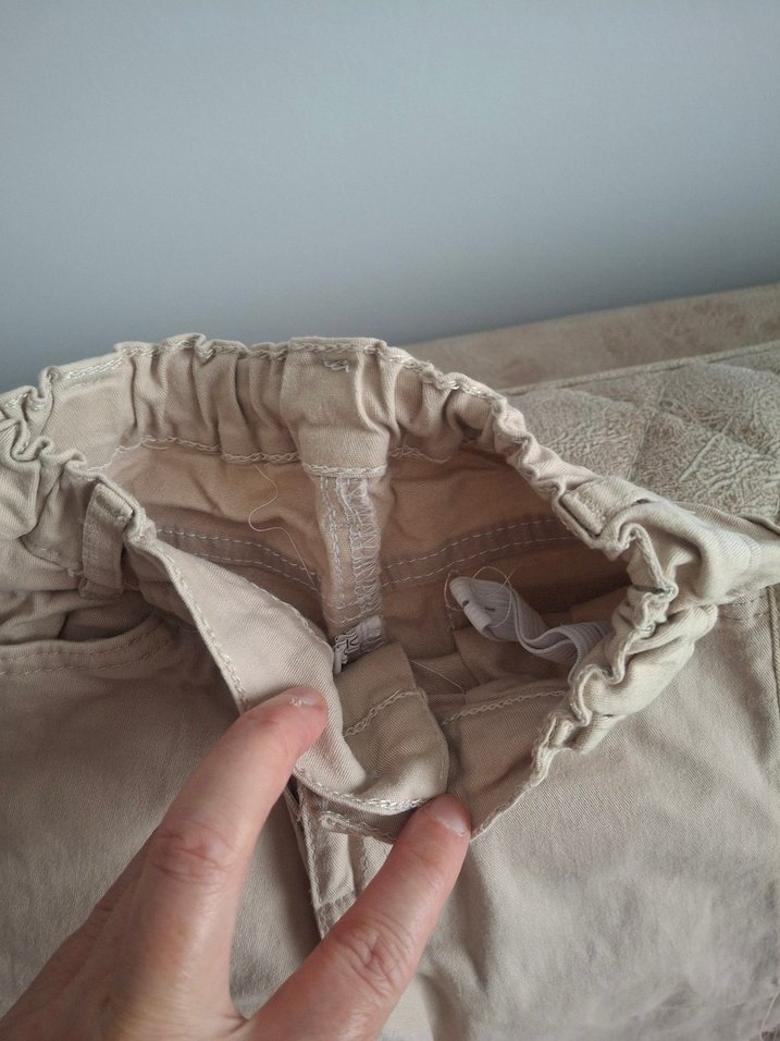 Erkek Çocuk Siyah Keten Düğmeli Ceket - Görsel 5