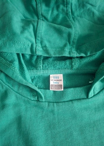 Erkek Çocuk Kapüşonlu Gri Sweatshirt - Görsel 2