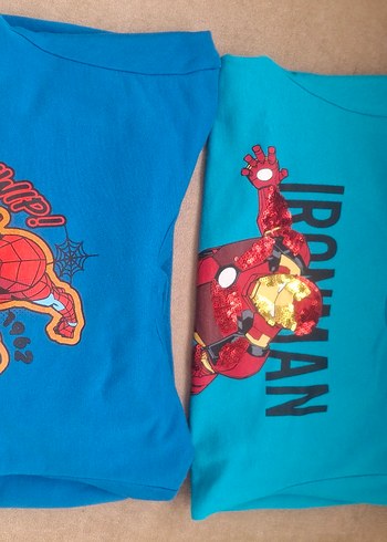 Mavi Kapüşonlu Örümcek Adam Baskılı Erkek Sweatshirt - Görsel 11