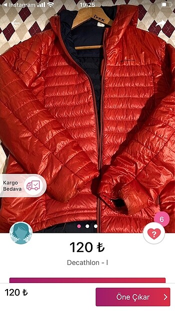 şişme mont ...