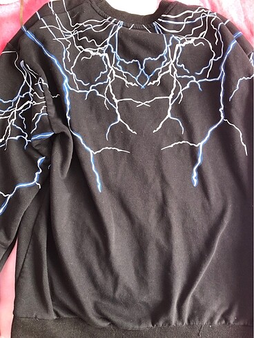 l Beden siyah Renk Gothic sweat