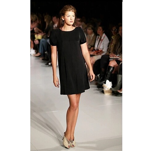 Max Mara (Tr38-İta42 beden) siyah elbise