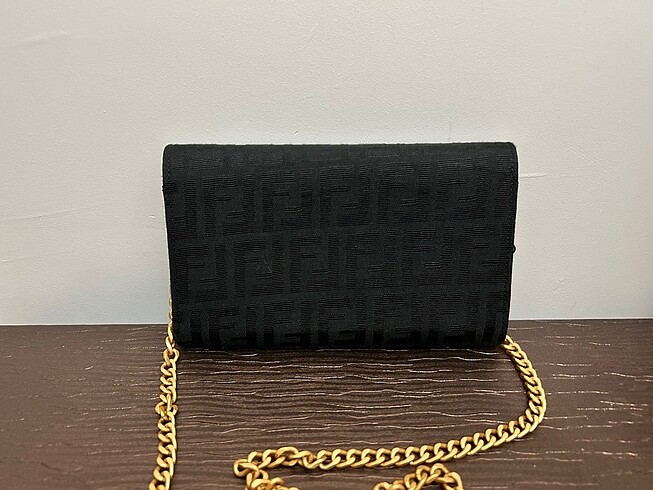 Fendi Fendi orjinal kanvas askılı çanta