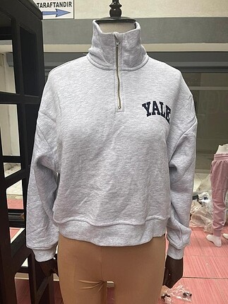 Asos bayan kapüşonsuz oversize sweatshirt
