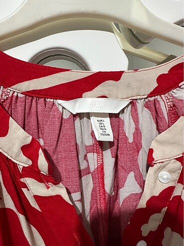 l Beden bordo Renk H&M elbise