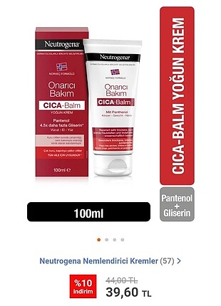 Neutrogena Yoğun Onarıcı Bakım