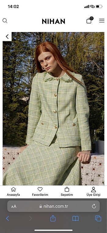 l Beden Chanel model Takım