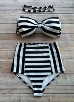 Yüksek bel bikini