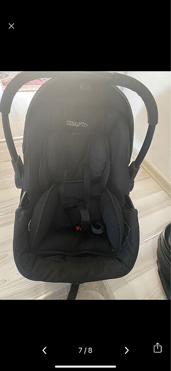 KRAFT 360C DÖNEN BEBEK ARABASI - Görsel 5