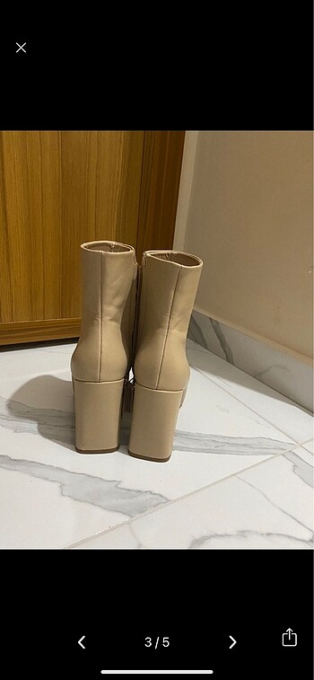 38 Beden camel Renk Kadın bot