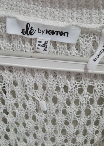 Koton Nakışlı, Geniş bebe Yaka, triko bluz