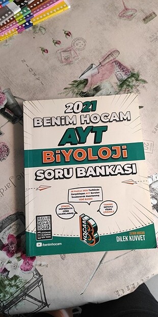 YKS , AYT Biyoloji Benim Hocam Soru Bankası