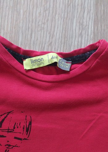 Kız Çocuk Pembe Uzun Kollu Baskılı Tişört - Görsel 3