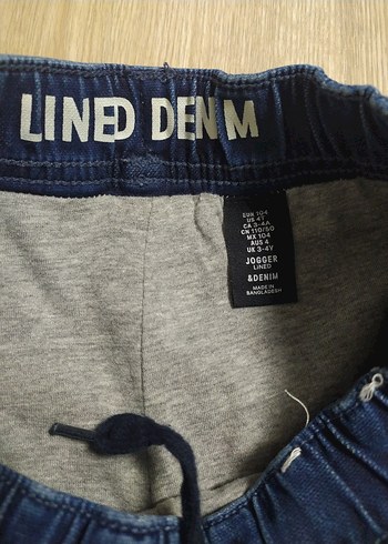 Lacivert Erkek Çocuk Bol Kesim Denim Pantolon - Görsel 3