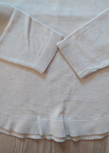 Kız Çocuk Gri Pamuklu Uzun Kollu Bluz - Görsel 4