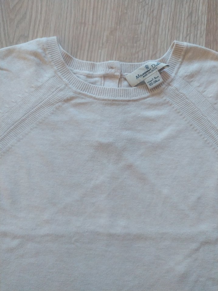 Kız Çocuk Gri Pamuklu Uzun Kollu Bluz - Görsel 3