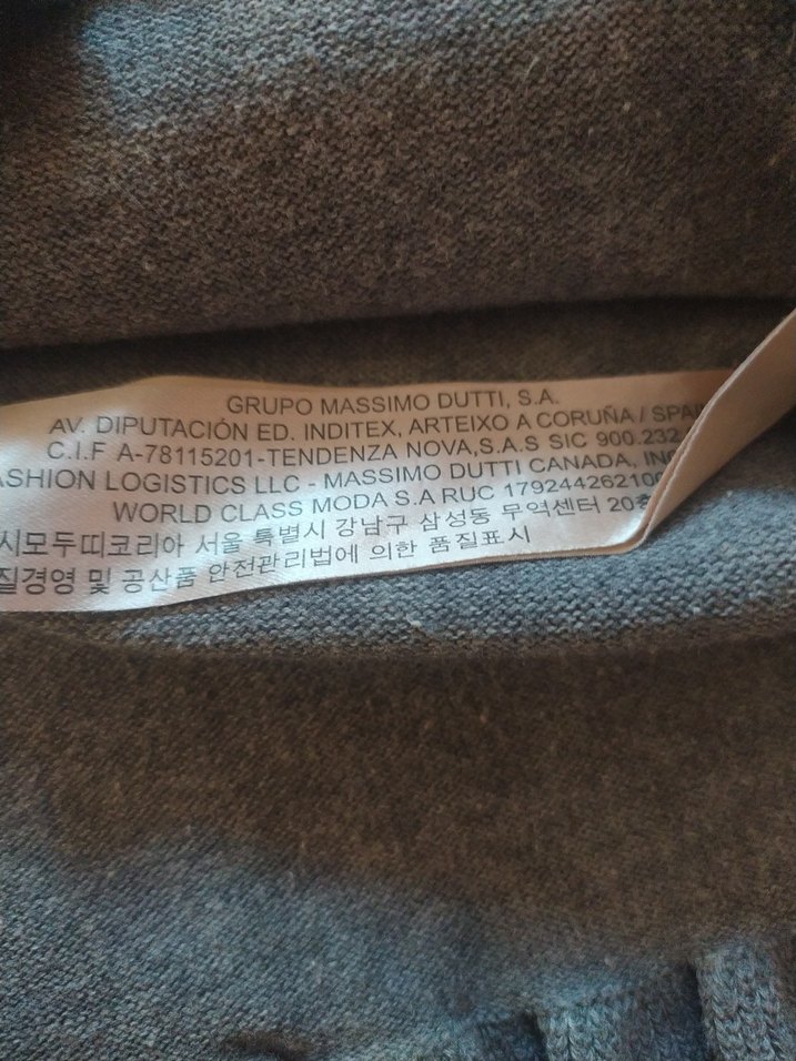 Kız Çocuk Gri Triko Uzun Kollu Kazak - Görsel 5