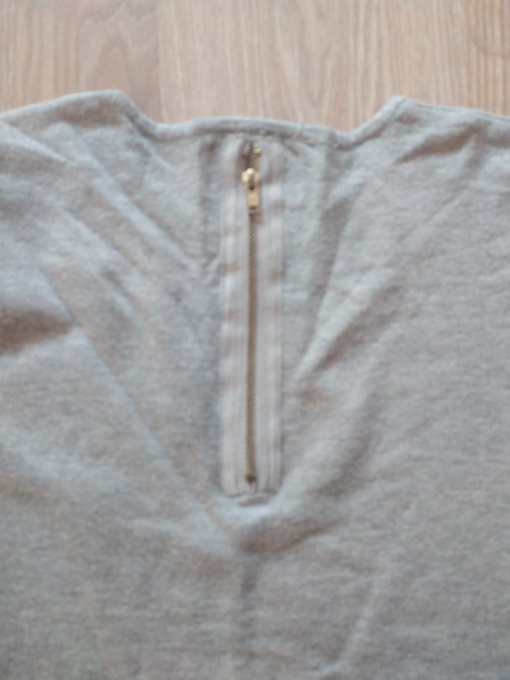 Gri Kız çocuk Uzun Kollu Basic Kazak - Görsel 4