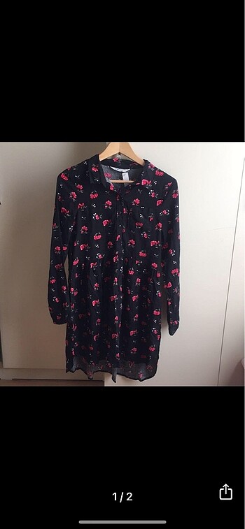 H&m elbise çiçekli
