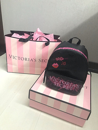 universal Beden siyah Renk Victoria?s secret sirt cantasi 