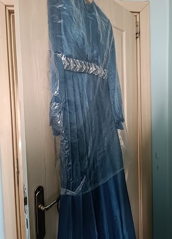 Bir defa giyilmiş temiz tesettür abiye - Görsel 7