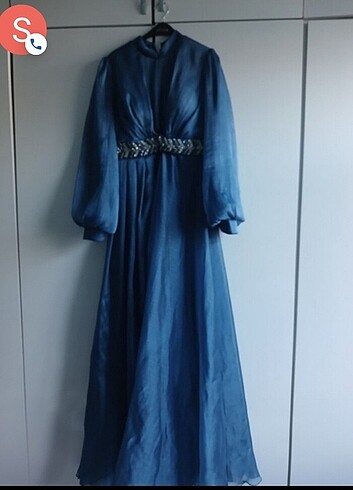 Bir defa giyilmiş temiz tesettür abiye - Görsel 14