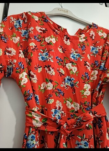 Nar çiçeği yazlık elbise - Görsel 6