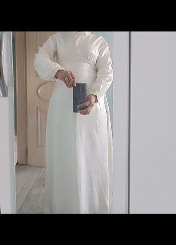 38-40 bedene olur nikah elbisesi  - Görsel 7