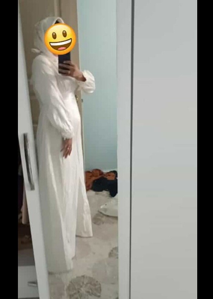 38-40 bedene olur nikah elbisesi  - Görsel 3