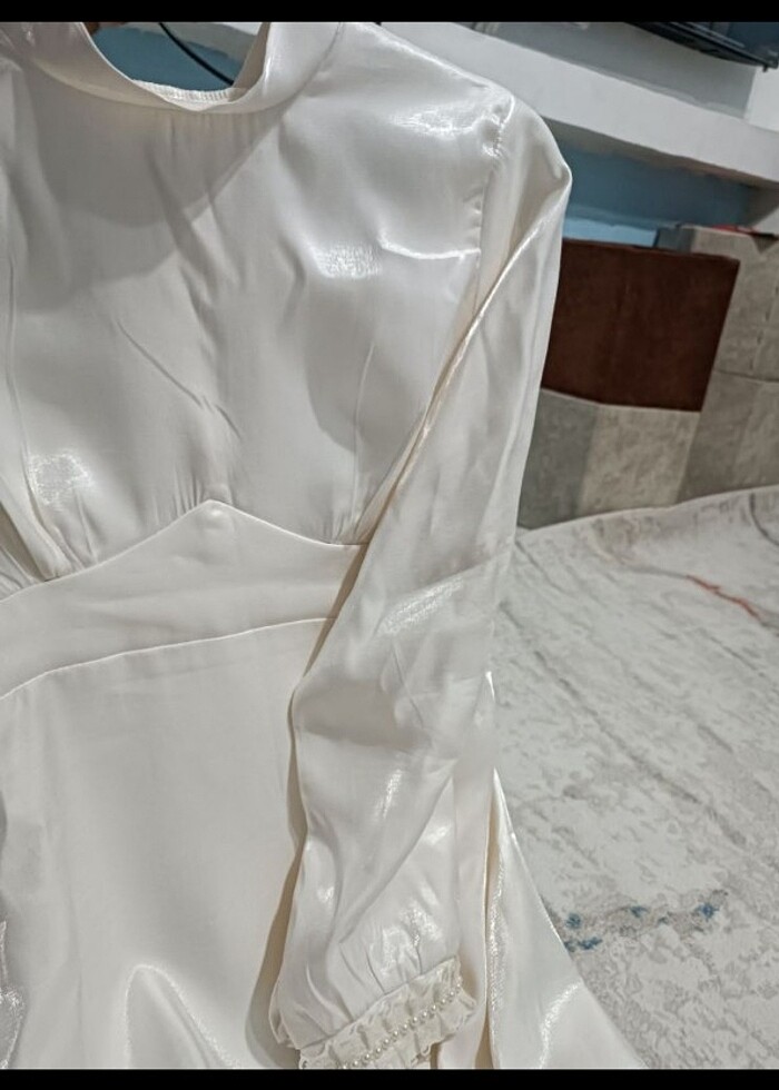 38-40 bedene olur nikah elbisesi  - Görsel 4