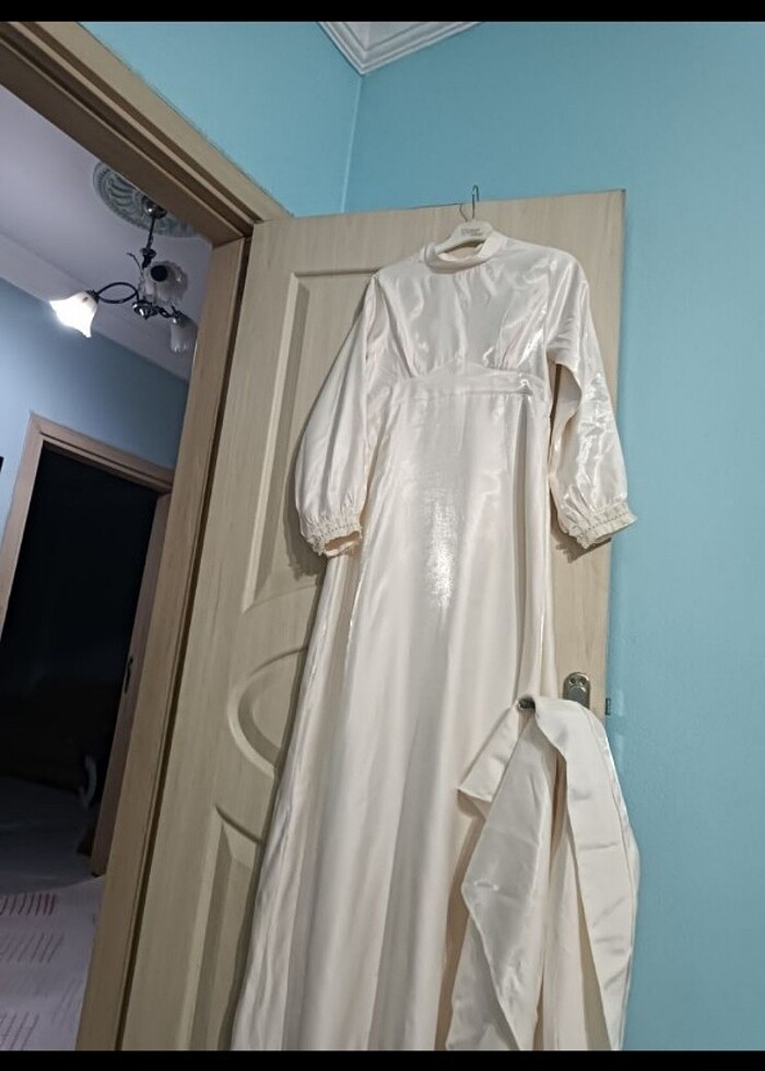 38-40 bedene olur nikah elbisesi  - Görsel 5
