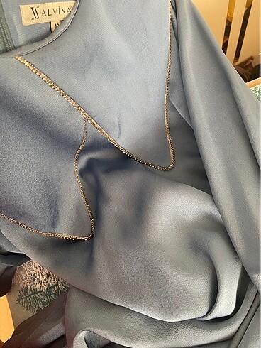 İndigo rengi alvina tunik - Görsel 7