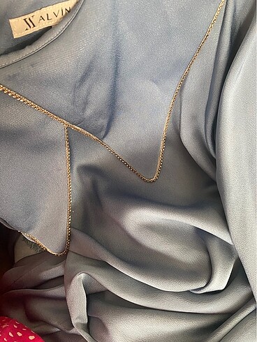 İndigo rengi alvina tunik - Görsel 8