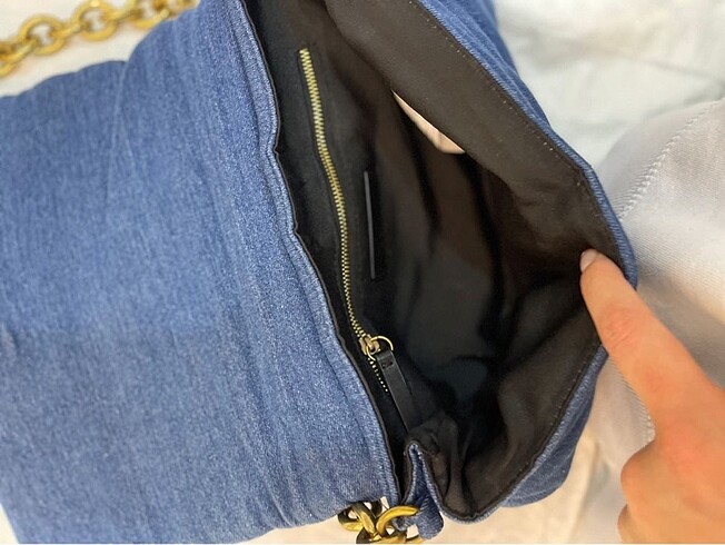  Beden lacivert Renk Zara çanta