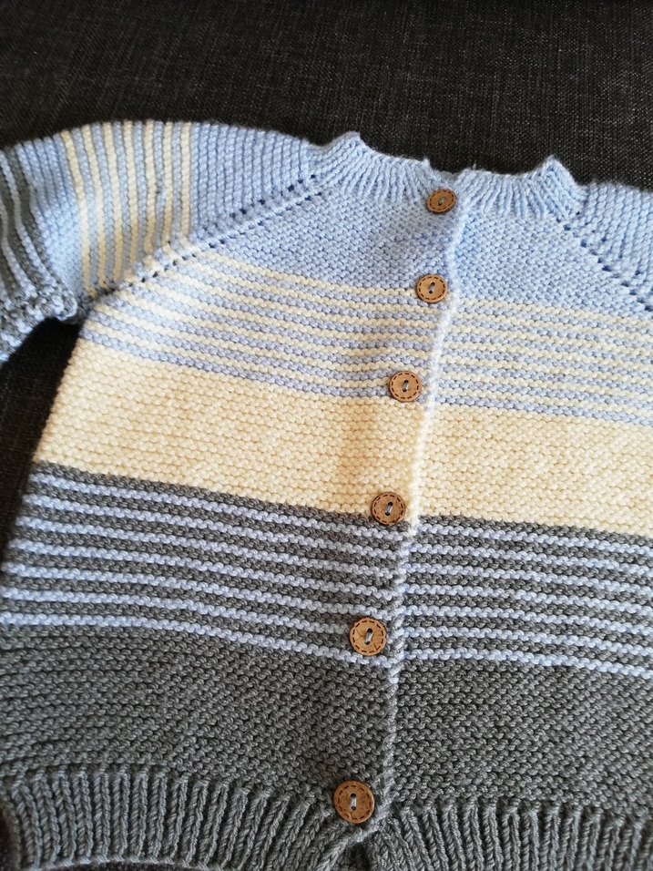 i Erkek Çocuk el orgusu Hırka - Görsel 2