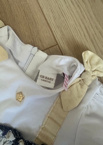 Nakışlı Fırfırlı Bebek Kız Tulum - Görsel 2