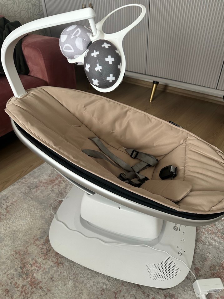 4moms Bebek Salıncağı - Gri Beyaz - Görsel 3