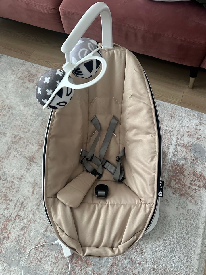 4moms Bebek Salıncağı - Gri Beyaz - Görsel 2